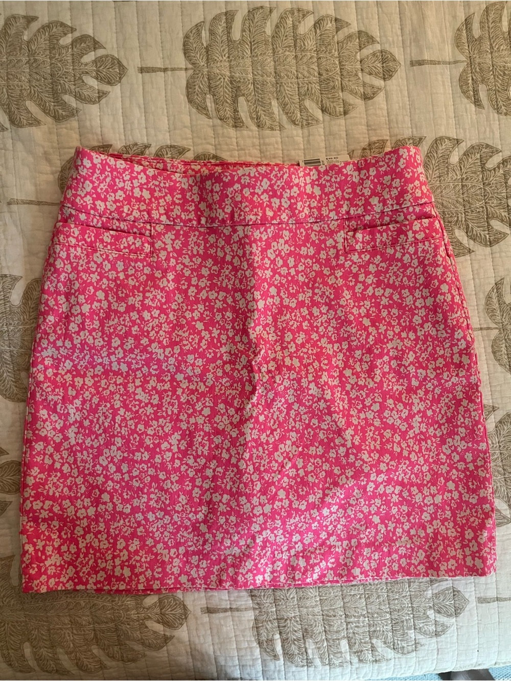 Pink Floral Golf Skirt/Athletic Skirt